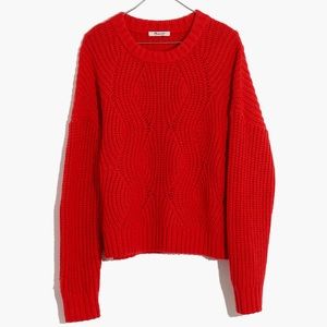 Madewell Everett Rib-Play Pullover Sweater